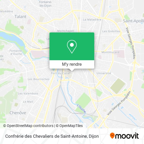 Confrérie des Chevaliers de Saint-Antoine plan