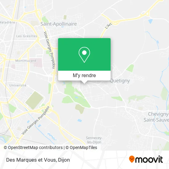 Des Marques et Vous plan