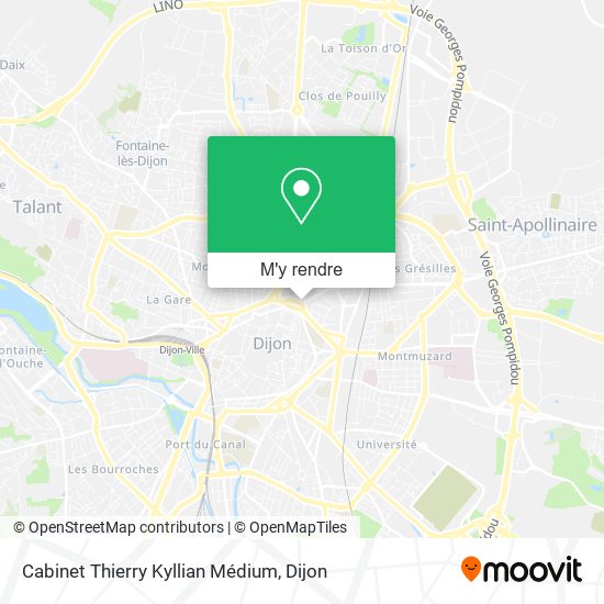 Cabinet Thierry Kyllian Médium plan