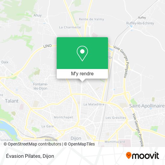 Évasion Pilates plan