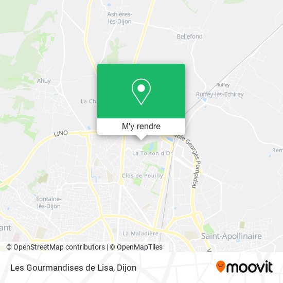 Les Gourmandises de Lisa plan