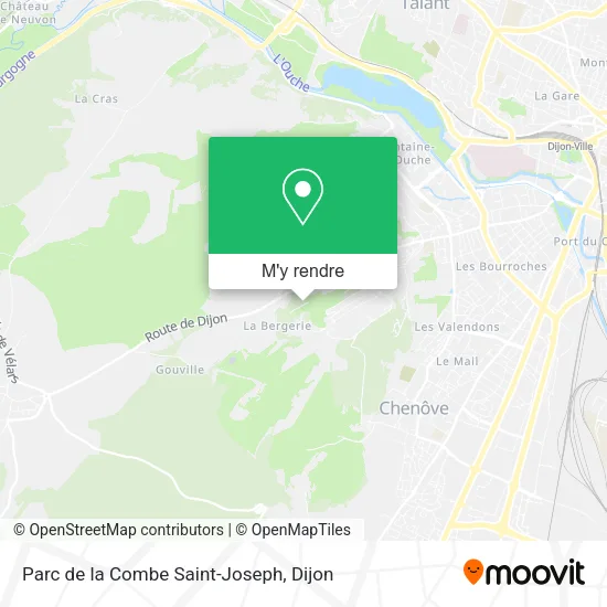 Parc de la Combe Saint-Joseph plan