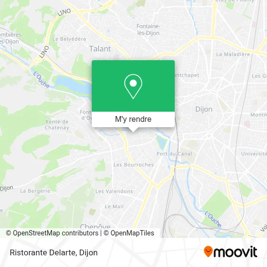 Ristorante Delarte plan