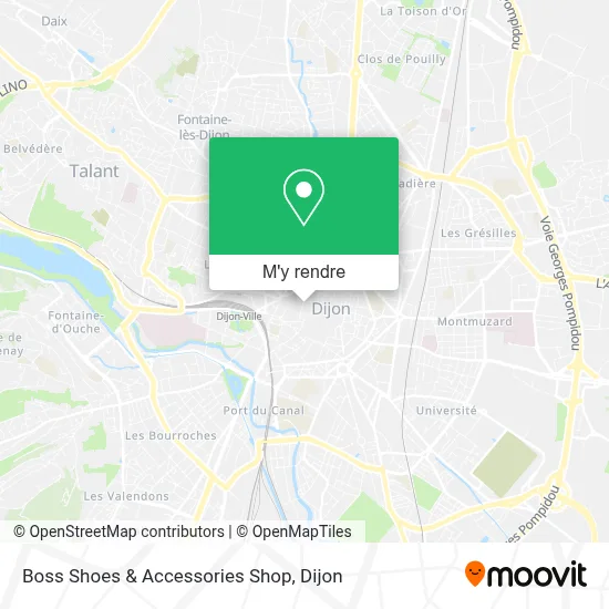 Boss Shoes & Accessories Shop plan