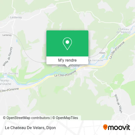 Le Chateau De Velars plan