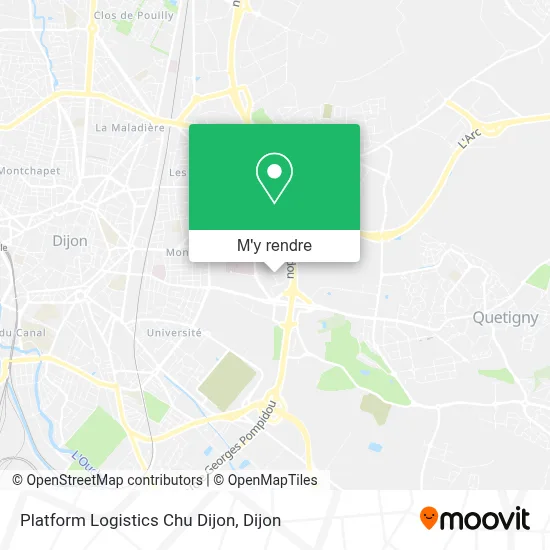 Platform Logistics Chu Dijon plan