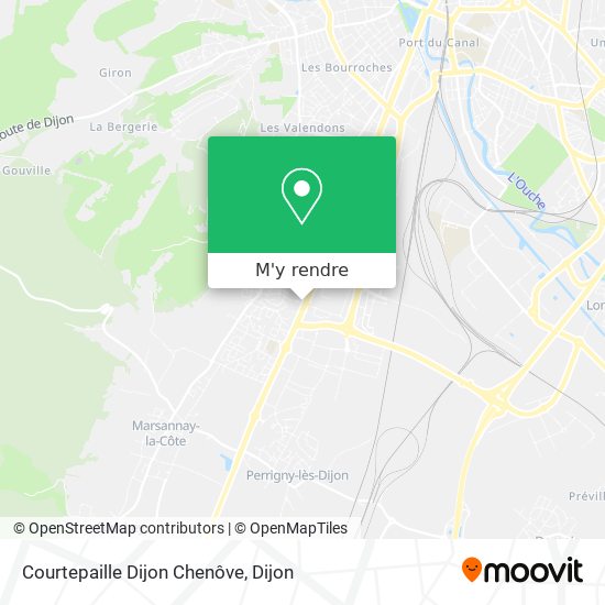 Courtepaille Dijon Chenôve plan