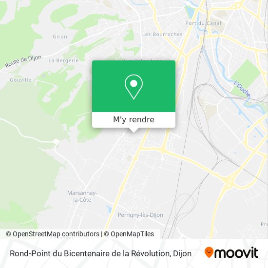 Rond-Point du Bicentenaire de la Révolution plan