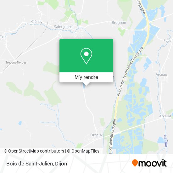 Bois de Saint-Julien plan