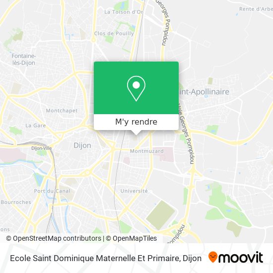 Ecole Saint Dominique Maternelle Et Primaire plan