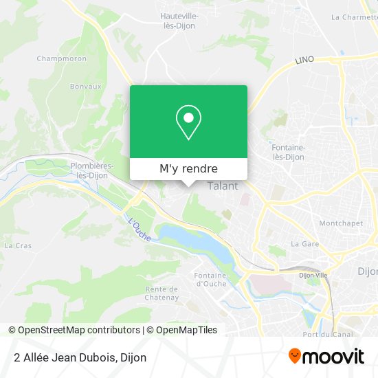 2 Allée Jean Dubois plan