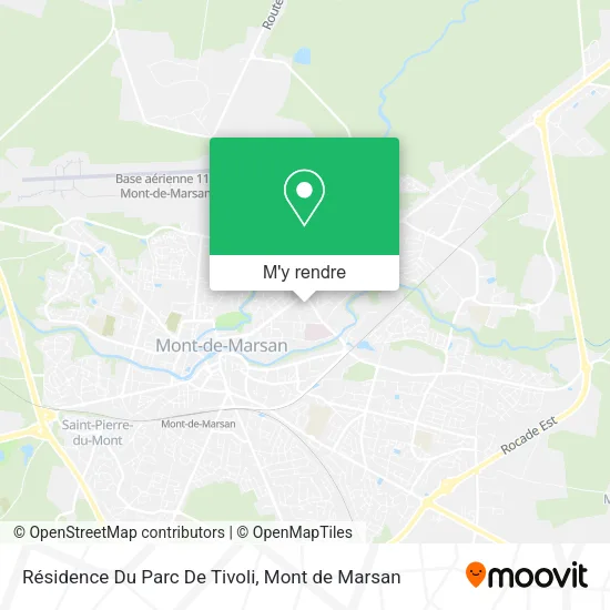 Résidence Du Parc De Tivoli plan