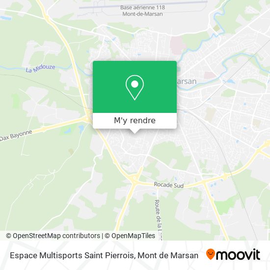 Espace Multisports Saint Pierrois plan