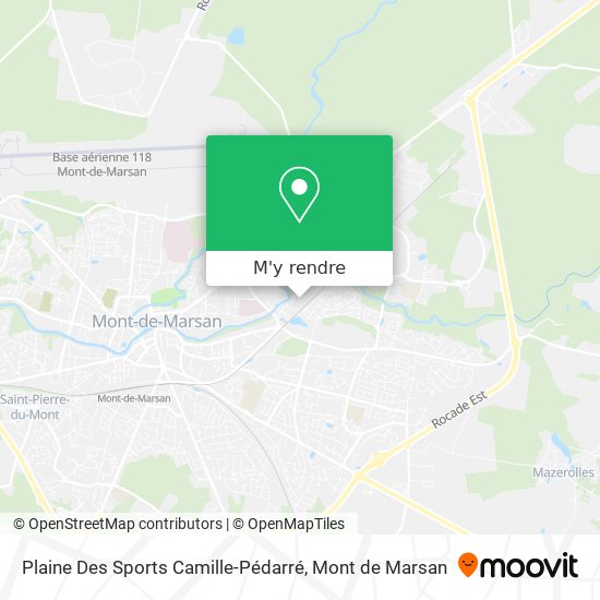 Plaine Des Sports Camille-Pédarré plan