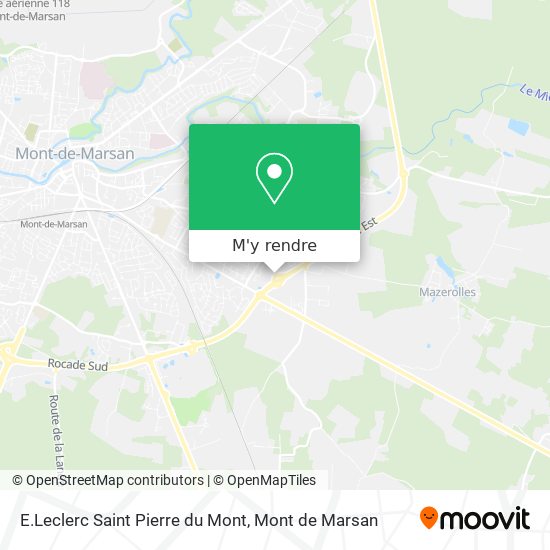 E.Leclerc Saint Pierre du Mont plan