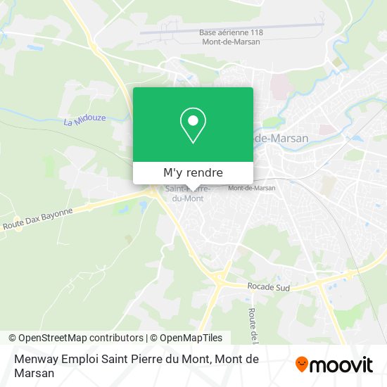 Menway Emploi Saint Pierre du Mont plan