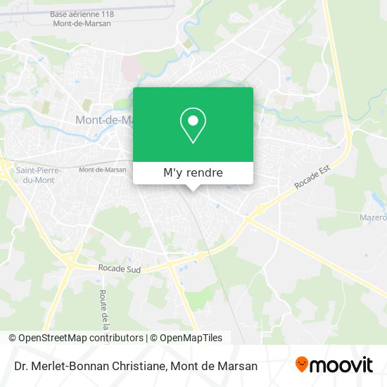 Dr. Merlet-Bonnan Christiane plan
