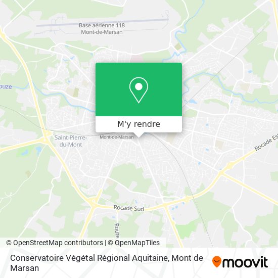 Conservatoire Végétal Régional Aquitaine plan