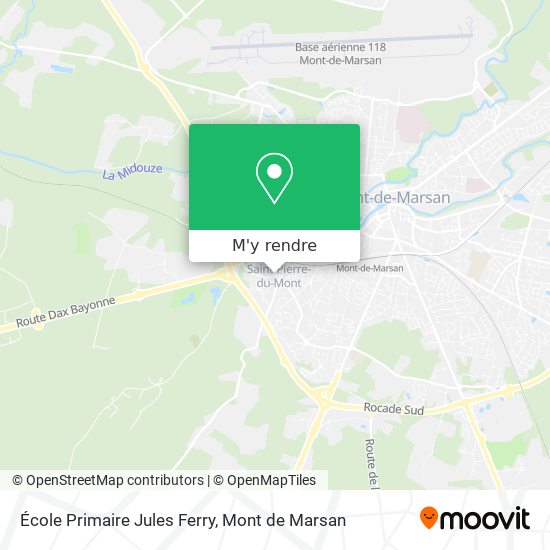 École Primaire Jules Ferry plan