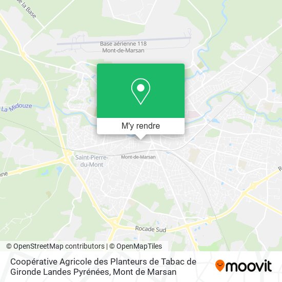 Coopérative Agricole des Planteurs de Tabac de Gironde Landes Pyrénées plan