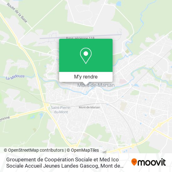 Groupement de Coopération Sociale et Med Ico Sociale Accueil Jeunes Landes Gascog plan