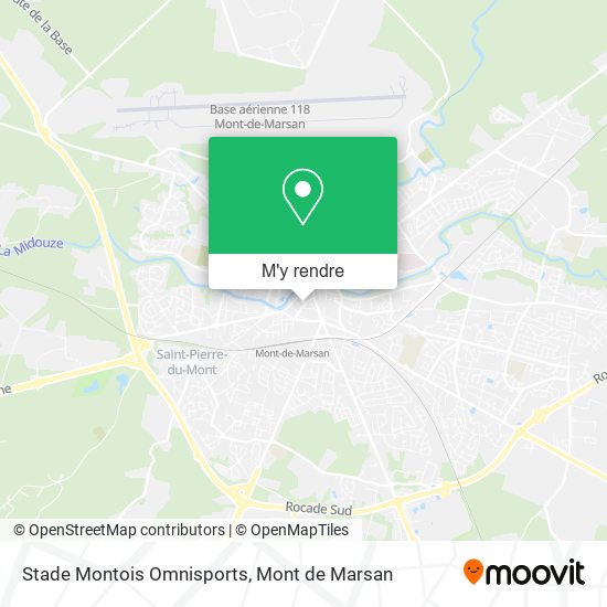Stade Montois Omnisports plan