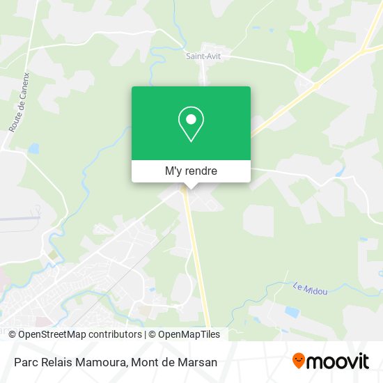 Parc Relais Mamoura plan