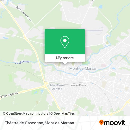 Théatre de Gascogne plan