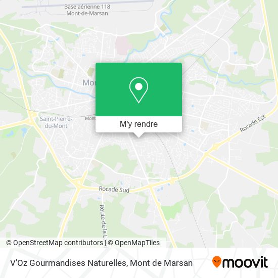 V'Oz Gourmandises Naturelles plan