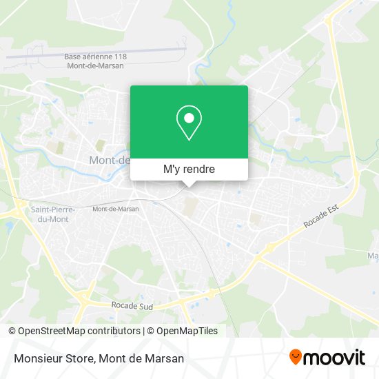 Monsieur Store plan