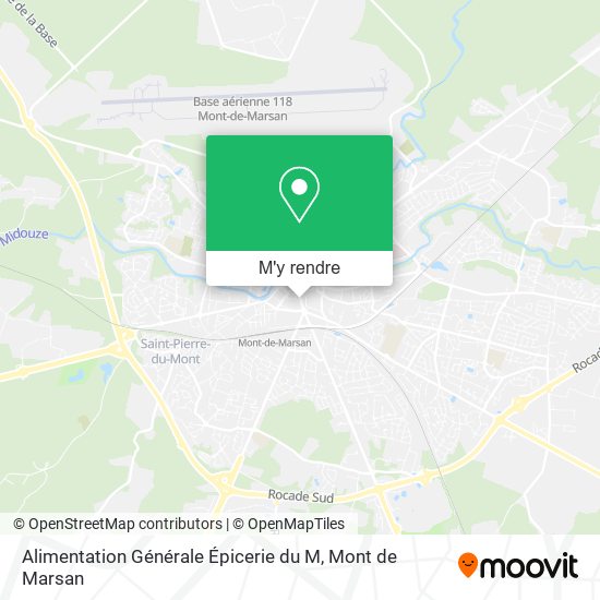Alimentation Générale Épicerie du M plan