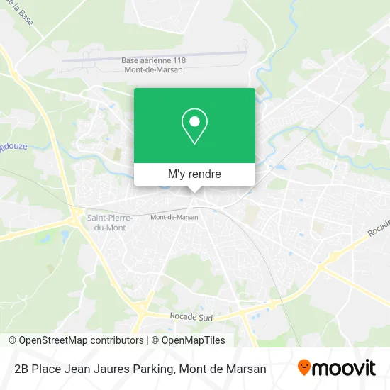 2B Place Jean Jaures Parking plan