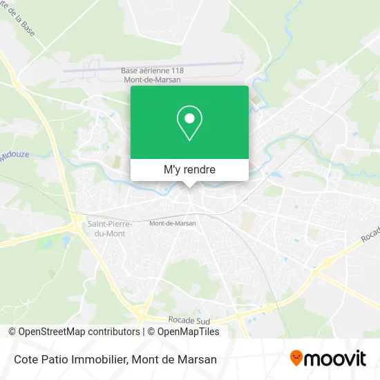 Cote Patio Immobilier plan