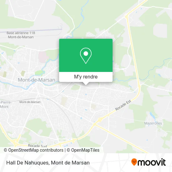 Hall De Nahuques plan