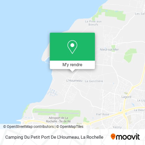 Camping Du Petit Port De L'Houmeau plan