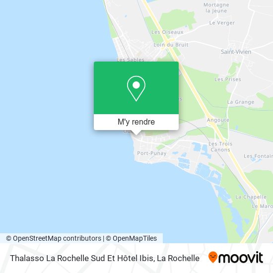 Thalasso La Rochelle Sud Et Hôtel Ibis plan