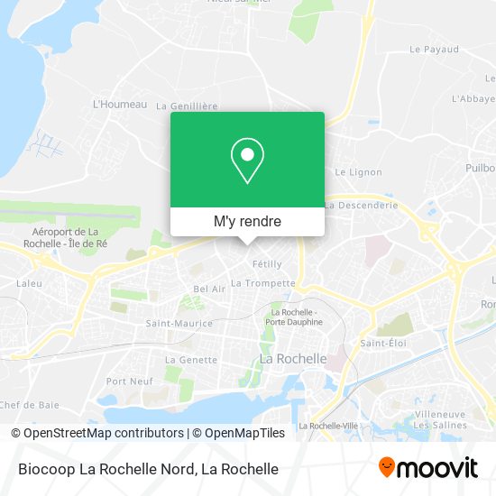 Biocoop La Rochelle Nord plan