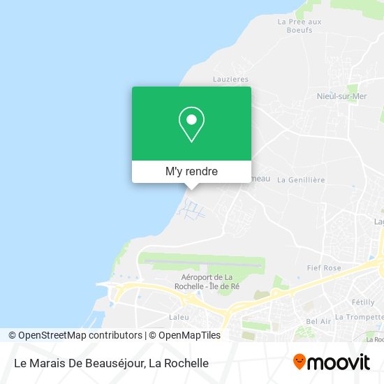 Le Marais De Beauséjour plan