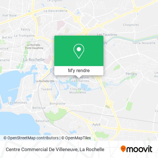 Centre Commercial De Villeneuve plan