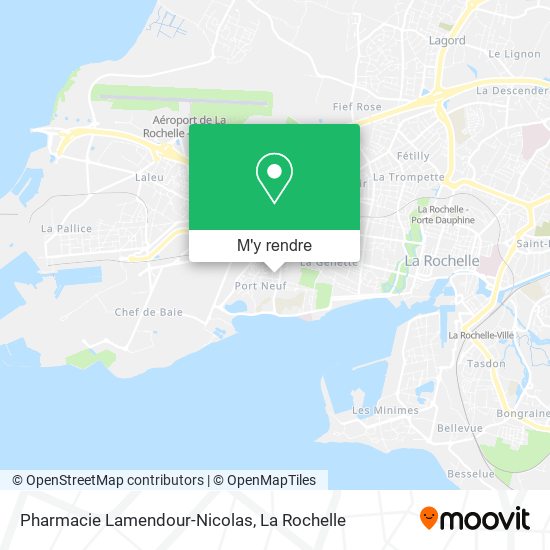 Pharmacie Lamendour-Nicolas plan