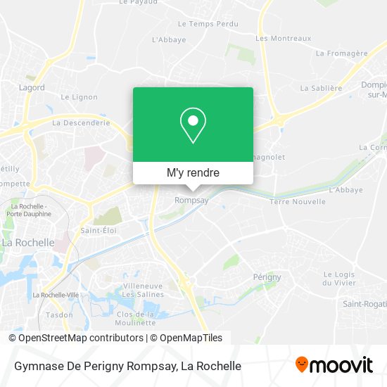 Gymnase De Perigny Rompsay plan