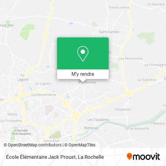 École Élémentaire Jack Proust plan
