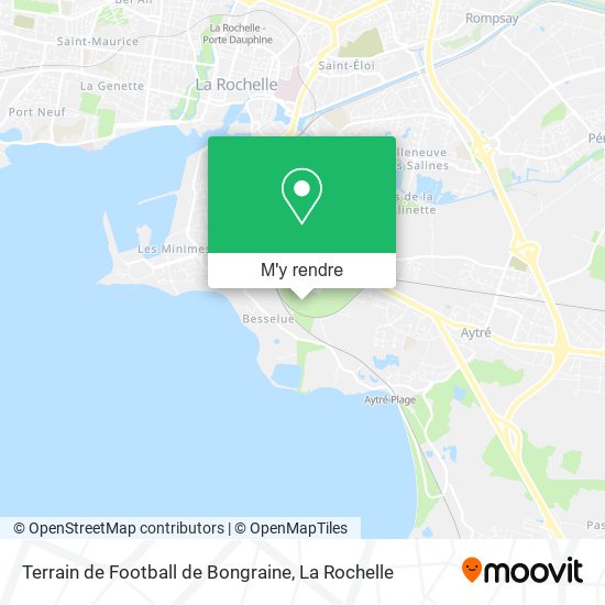 Terrain de Football de Bongraine plan