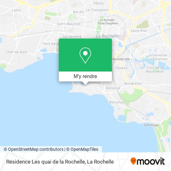 Résidence Les quai de la Rochelle plan