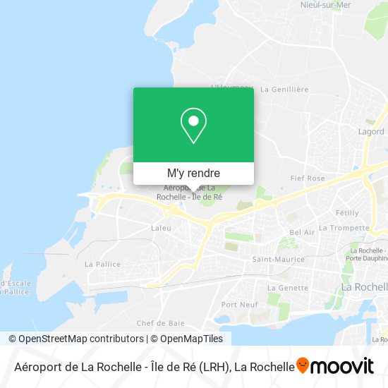 Aéroport de La Rochelle - Île de Ré (LRH) plan
