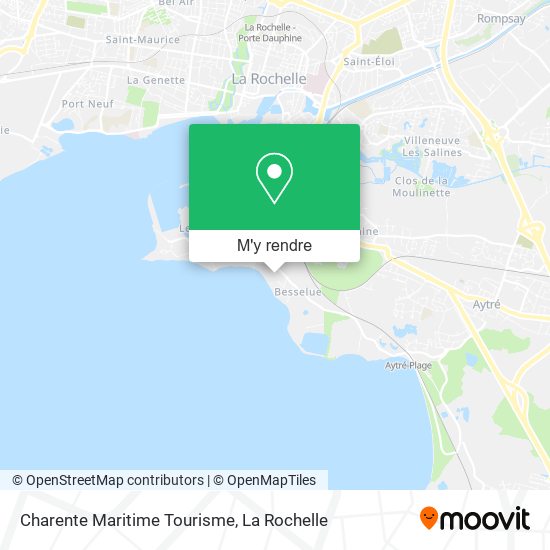 Charente Maritime Tourisme plan
