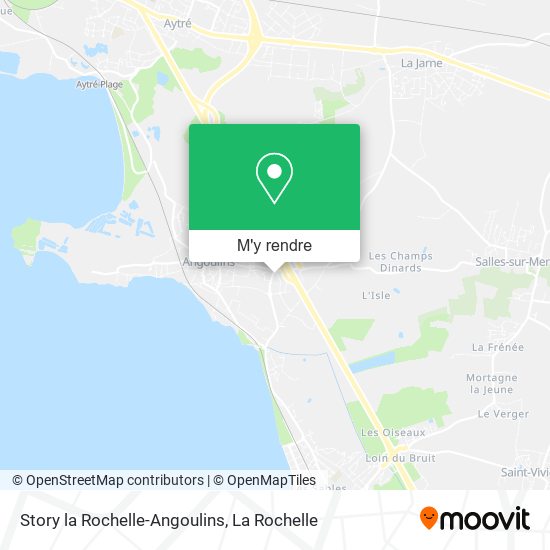 Story la Rochelle-Angoulins plan