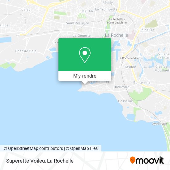 Superette Voileu plan