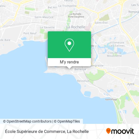 École Supérieure de Commerce plan