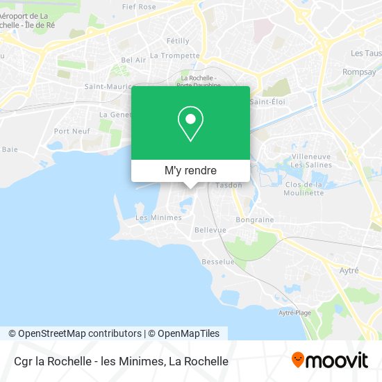 Cgr la Rochelle - les Minimes plan